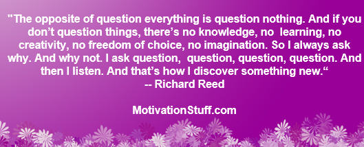 Richard Reed Quotes