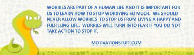 How To Stop Worrying So Much